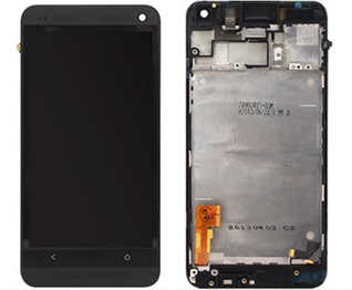 Replacement Lcd assembly with frame for HTC one M7