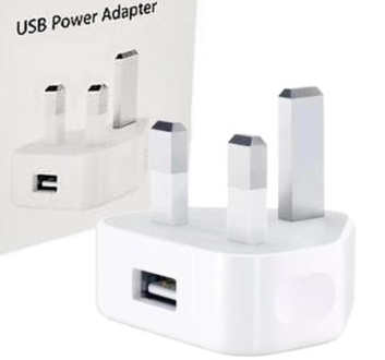 OEM  USB Power Adapter UK plug for iPhone 6 6plus 6s 7 8 x