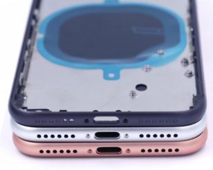Replacement middle frame back cover housing for iPhone 8