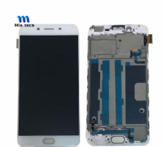 Replacement LCD Display Digitizer Assembly with frame For Oppo R9S lcd screen